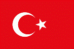 Красно-белый флаг Турции